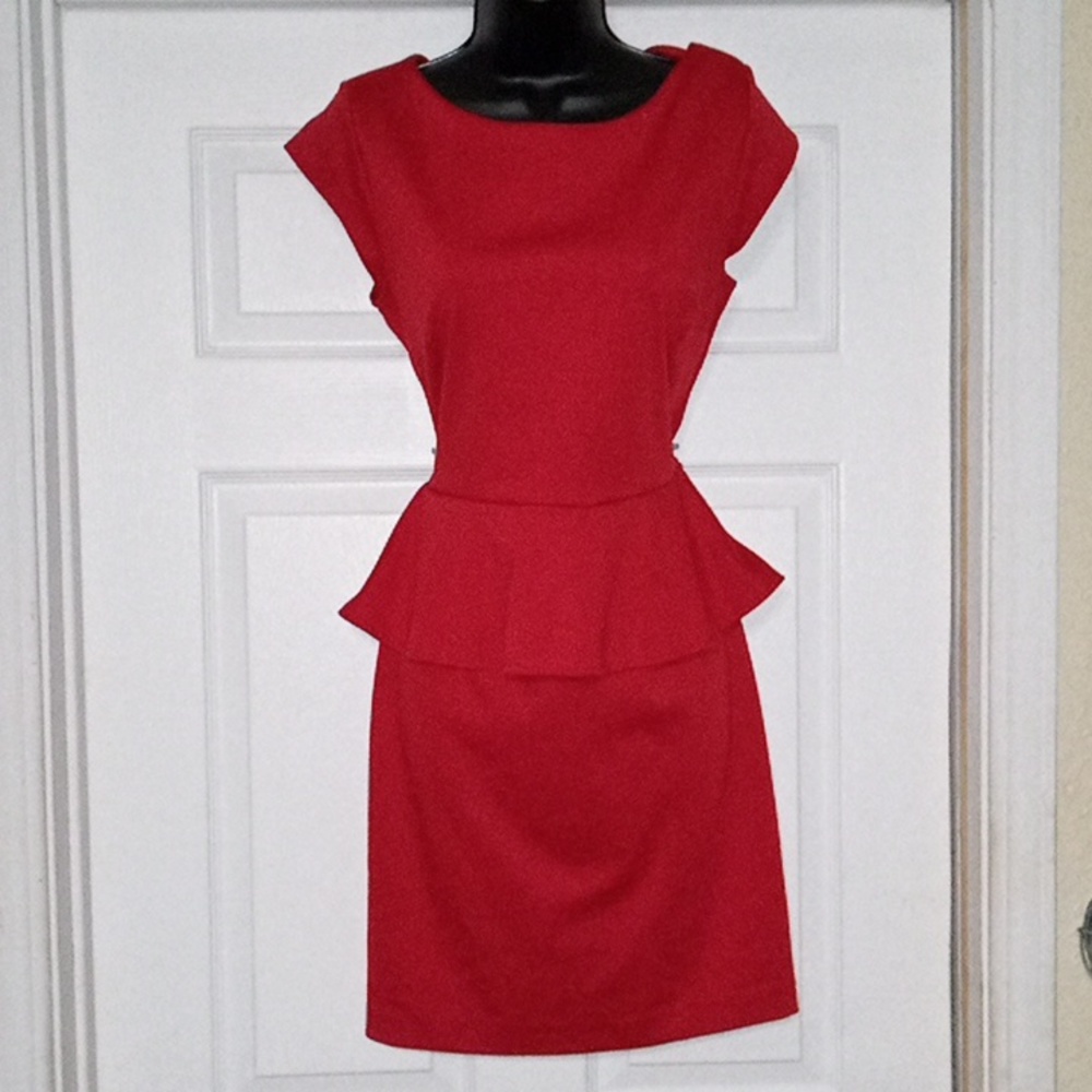 New York & company, small, red dress